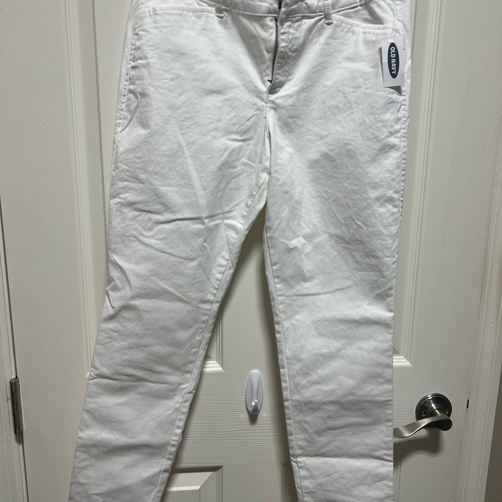 Old Navy White Women's Pants